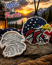 American Eagle Face 3D