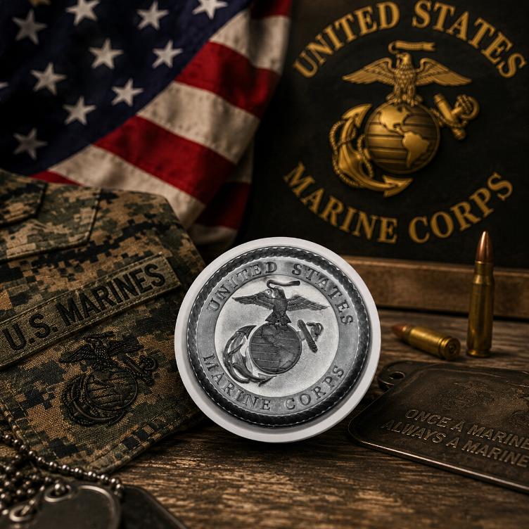 Marine Corp Round 3D