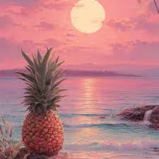 Pink Pineapple Sunrise (SCENTED BEADS)