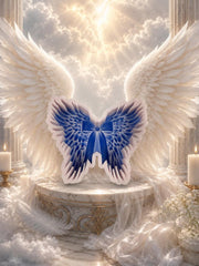 Wings with Bow 3D
