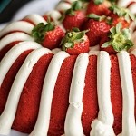 Strawberry Pound Cake