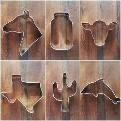 Horse head, Mason Jar, Cow Head, Large Texas, Cactus and Dolphin